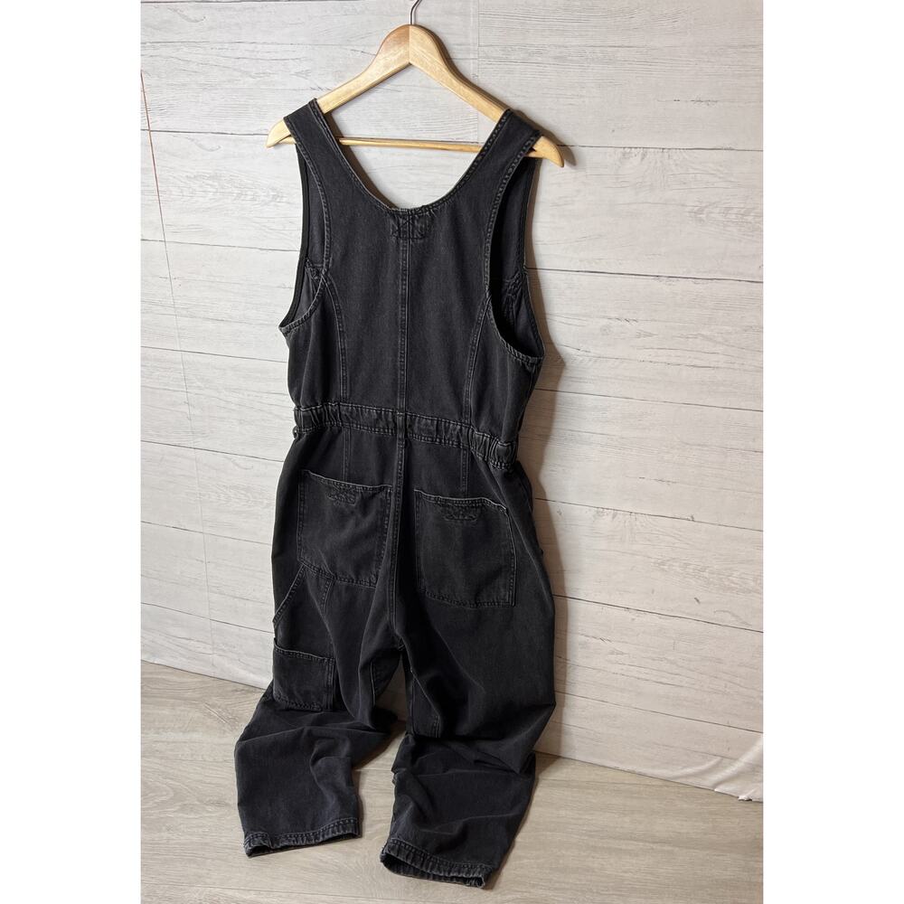 We the Free Jumpsuit Womens Size Small Washed Black Cloud Nine Denim 100% Cotton - Picture 10 of 16